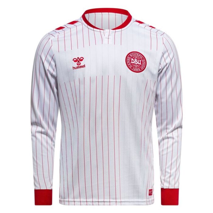 Denmark Away Shirt 2026/27 Kids Long Sleeves