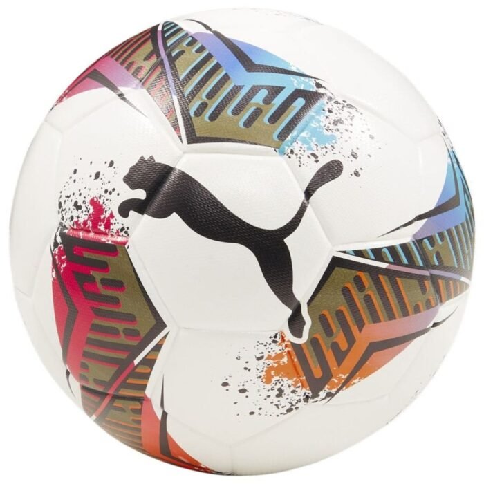PUMA Football Futsal 1 TB FIFA Quality Pro - PUMA White/Garnet Rose/Aqua Blue