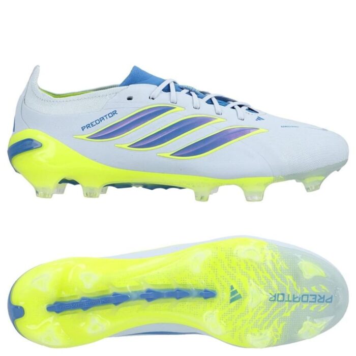 adidas Predator Elite FG Ice Cold Precision - Crystal Sky/Ray Blue/Solar Yellow