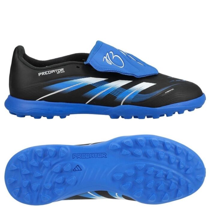 adidas Predator League Fold-over Tongue TF Jude Bellingham - Core Black/Footwear White/Glory Blue Kids