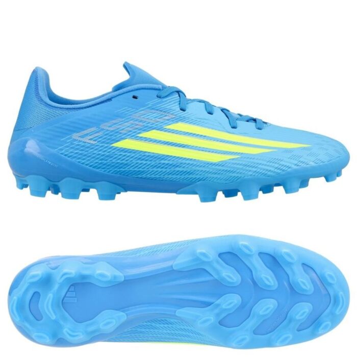 adidas F50 League 2G/3G AG Ice Cold Precision - Lucid Ray Blue/Solar Yellow/Light Utility Aqua