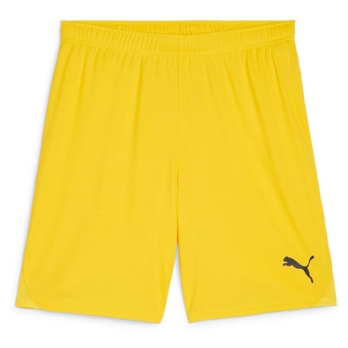 PUMA Football Shorts teamGOAL - Yellow/PUMA Black