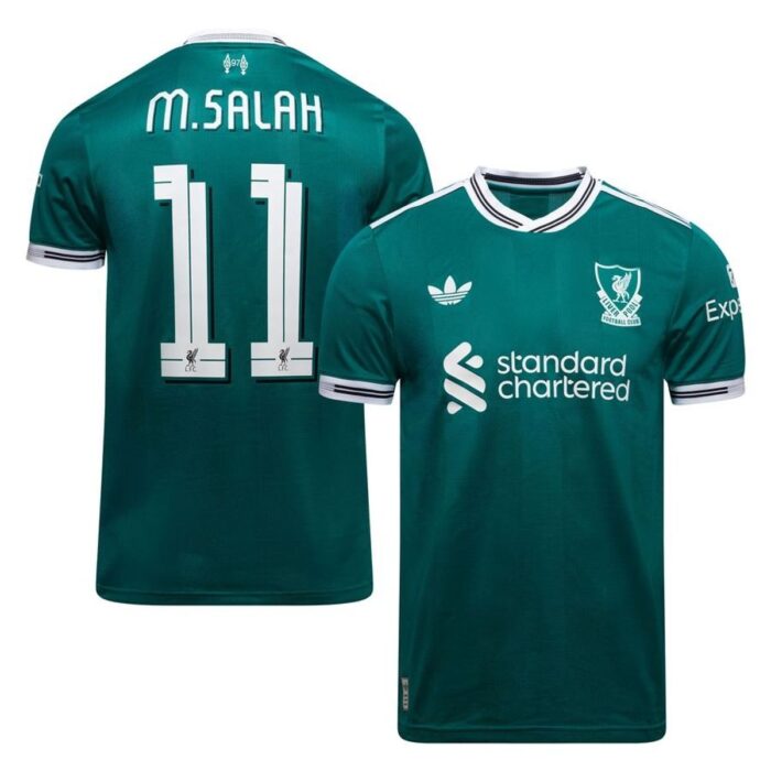 Liverpool Third Shirt 2025/26 Champions League Authentic M.SALAH 11