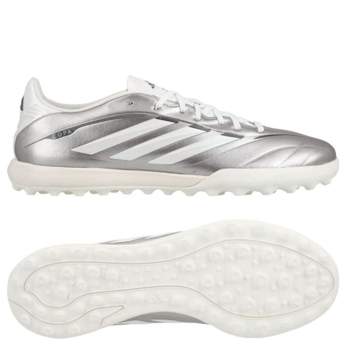 adidas Copa Pure IV League TF Ice Cold Precision - Taupe Metallic/Zero Metallic/Night Metallic