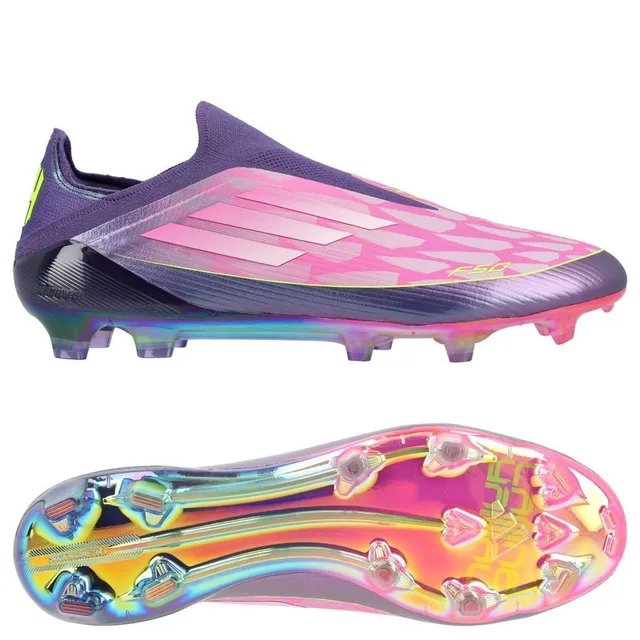 adidas F50 Elite Laceless FG Lamine Yamal - Unity Purple/Footwear White/Lucid Lemon
