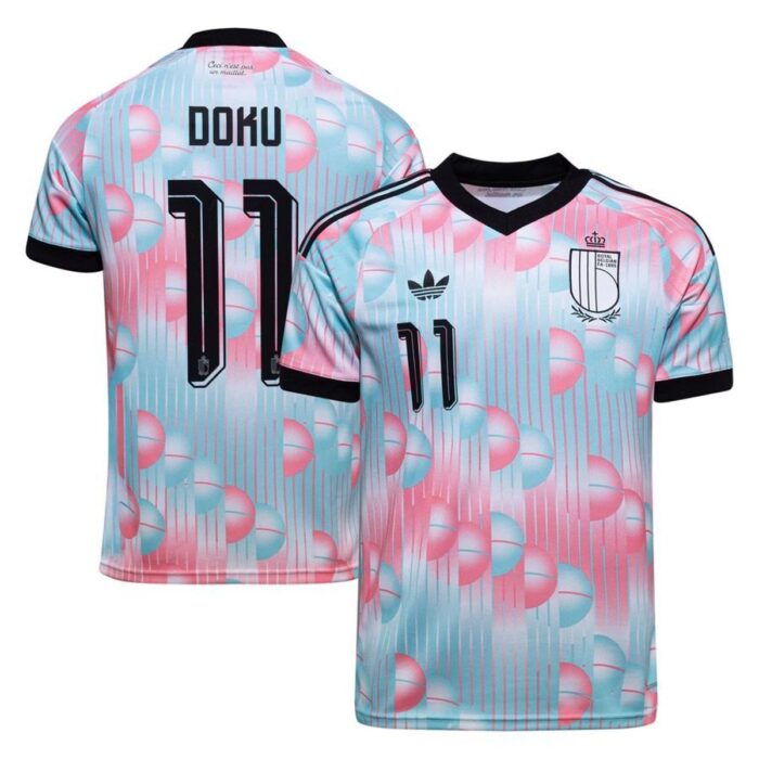 Belgium Away Shirt World Cup 2026 DOKU 11