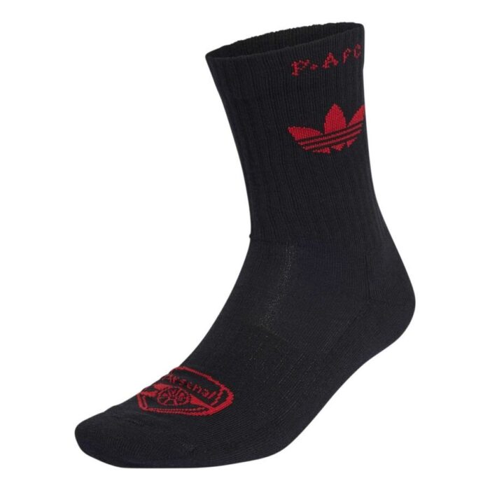 Arsenal X P+F Socks - Black/Better Scarlet