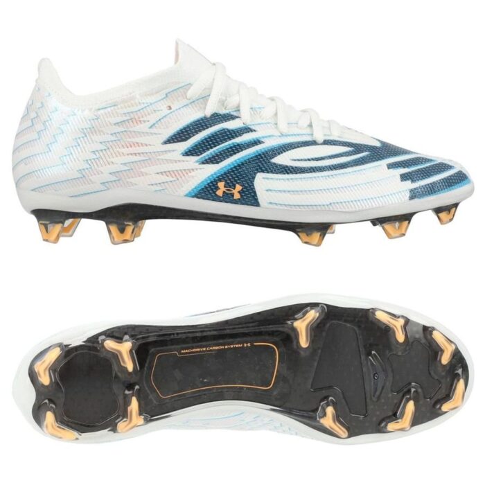 Under Armour Shadow Elite 4.0 FG - White/Blue/Orange