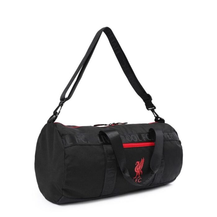 Liverpool Duffel Sports Bag Essentials - Black/Red