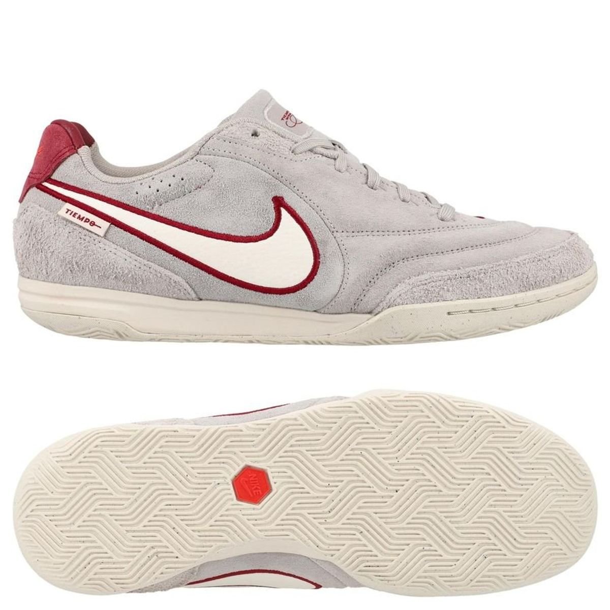 Nike Tiempo Streetgato IC - Moon Particle/Team Red 1 Nike Tiempo Streetgato IC - Moon Particle/Team Red
