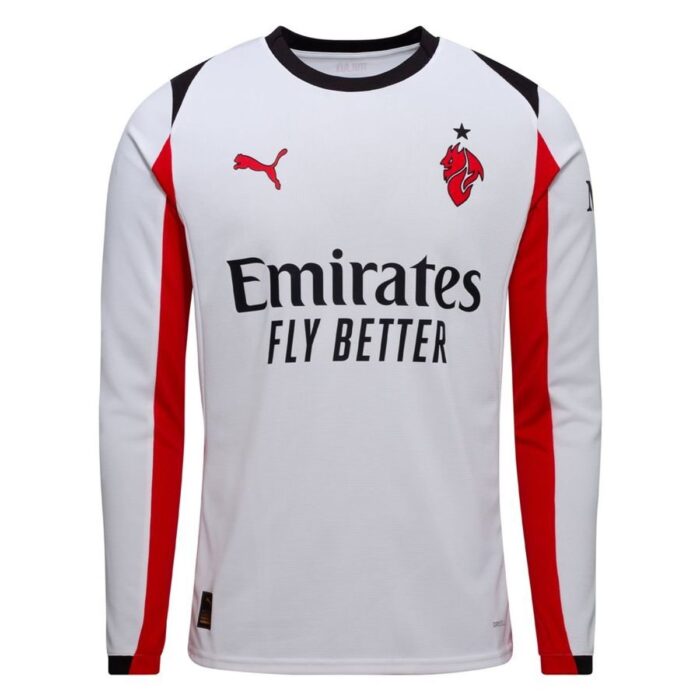 Milan Away Shirt 2025/26 Long Sleeves