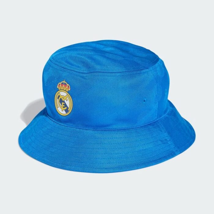 Real Madrid Bucket Hat - Blue Bird/White