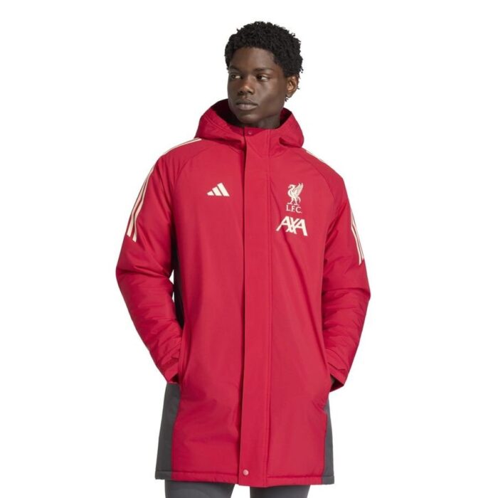 Liverpool Jacket Tiro 25 Parka - Strawberry Red