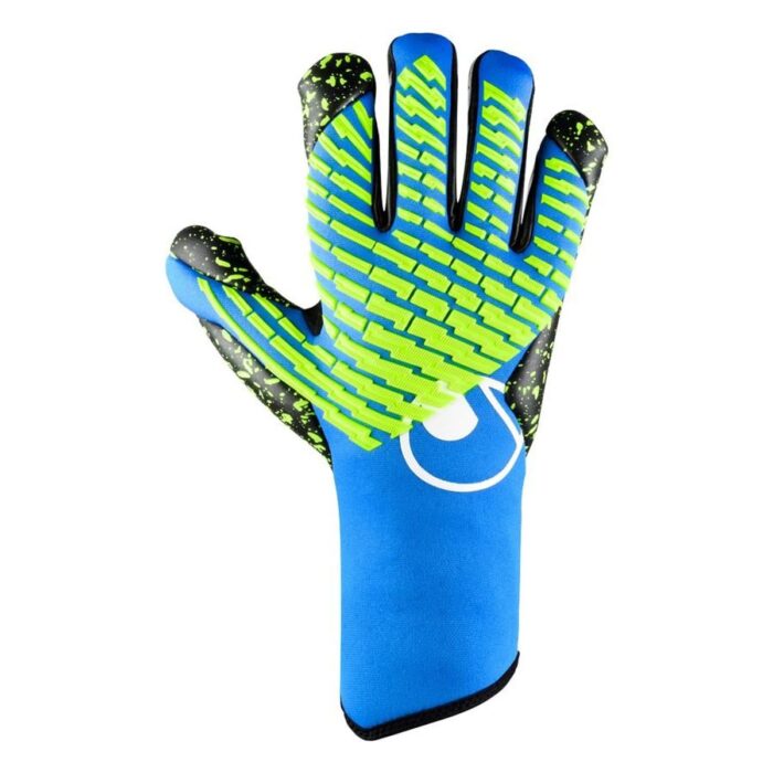 Uhlsport Goalkeeper Gloves Fangmaschine CyberTec Supergrip+ HN Planet Edition - Royal