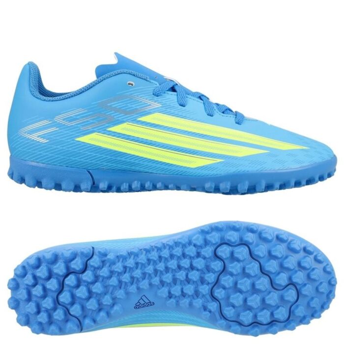 adidas F50 Club TF Ice Cold Precision - Lucid Ray Blue/Solar Yellow/Light Utility Aqua Kids