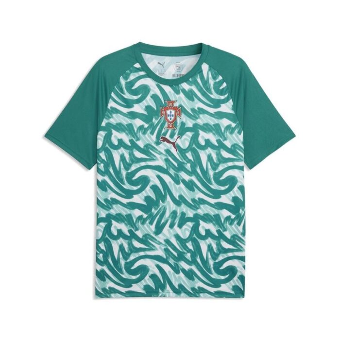 Portugal Training T-Shirt Pre Match World Cup 2026 - Green Lagoon
