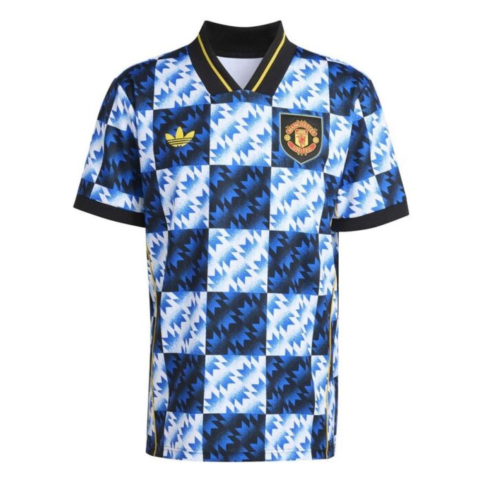 Manchester United T-Shirt Lifestyler - Blue/White/Black