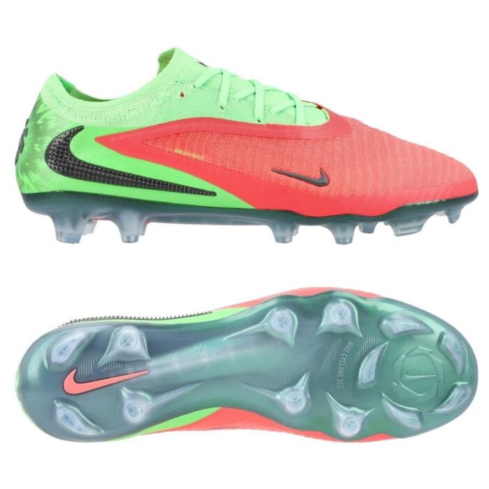 Nike Phantom 6 Elite Low Cut FG Erling Haaland Personal Edition - Hot Punch/Black/Green Strike