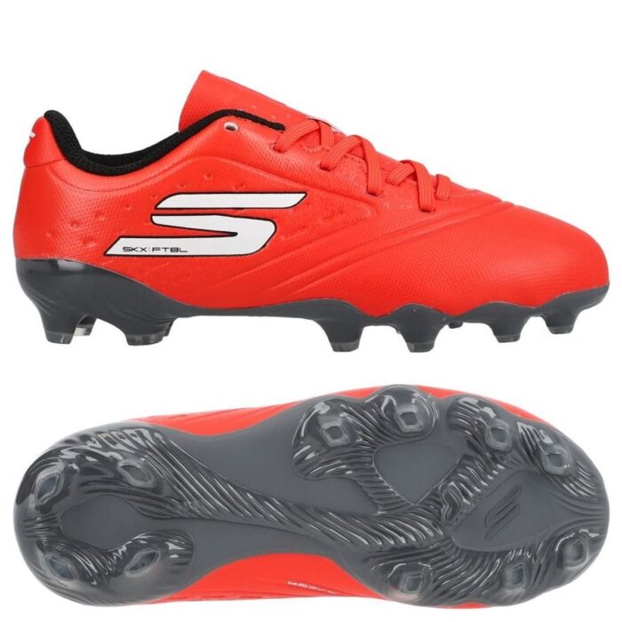 Skechers Razor 1.5 FG TD Standout - Red Kids
