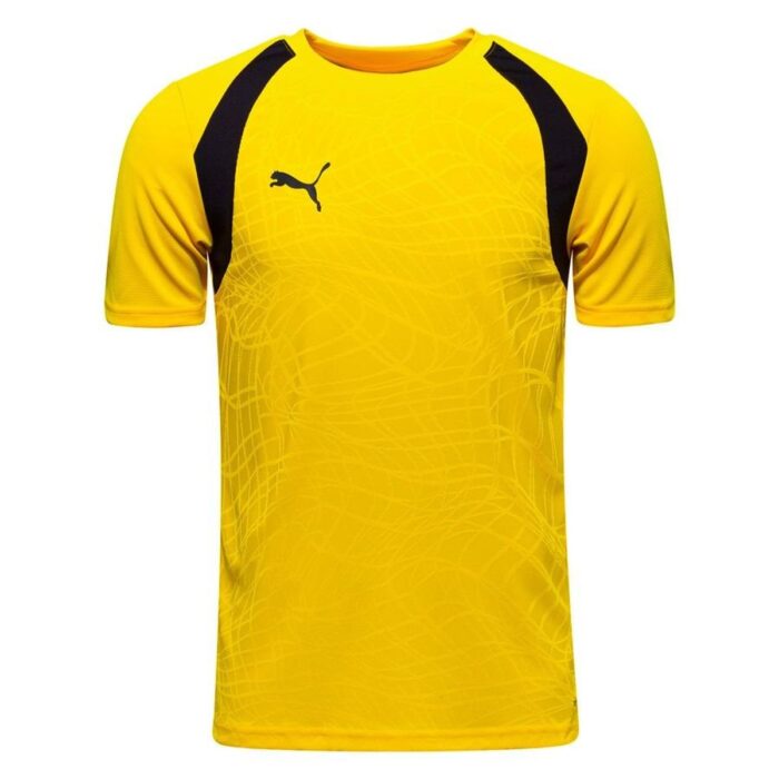 PUMA Training T-Shirt teamFINAL26 - Faster Yellow/PUMA Black