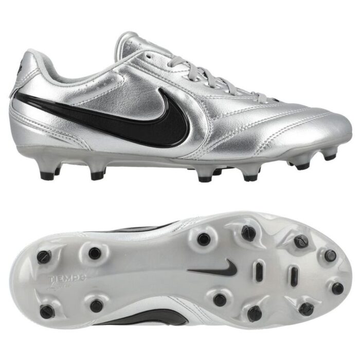 Nike Tiempo Ligera Pro FG - Metallic Silver/Black LIMITED EDITION