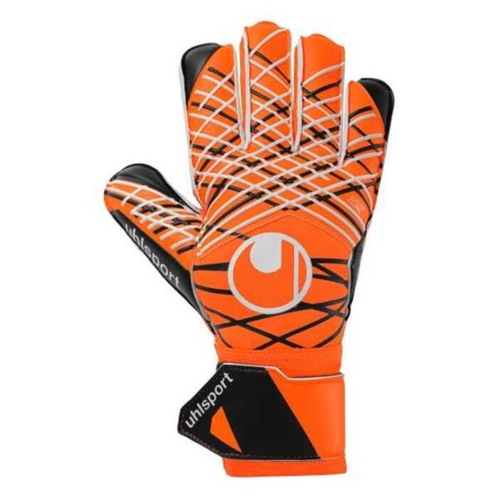 Uhlsport Goalkeeper Gloves Soft Resist+ - Fluo Orange/White/Black