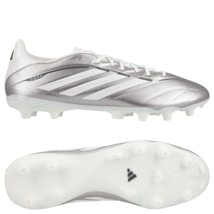 adidas Copa Pure IV League FG Ice Cold Precision - Taupe Metallic/Zero Metallic/Night Metallic