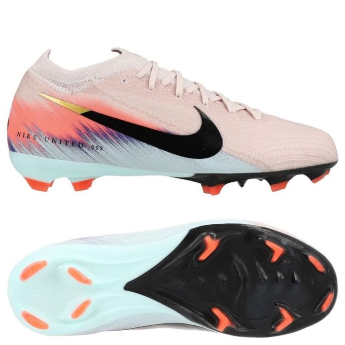 Nike Air Zoom Mercurial Vapor 16 Pro FG United - Silt Red/Racer Blue Kids