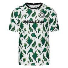 Nigeria Training T-Shirt Pre Match - White/Pine Green/Black