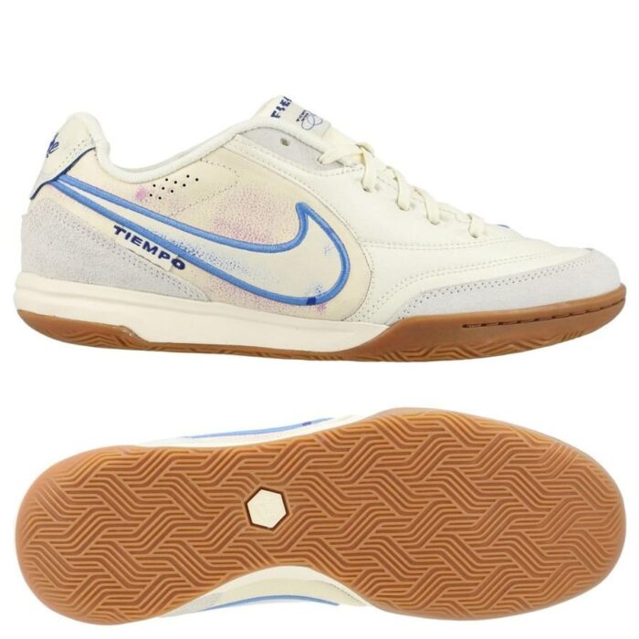 Nike Tiempo Streetgato PRM IC - Coconut Milk/Blue Crystal