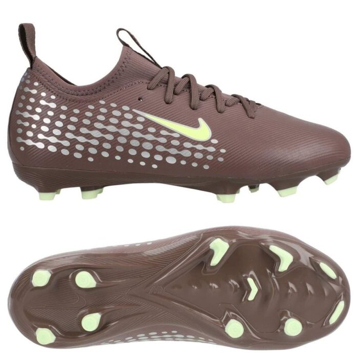 Nike Air Zoom Mercurial Vapor 16 Academy MG Mbappé Personal Edition - Plum Eclipse/Metallic Silver Kids