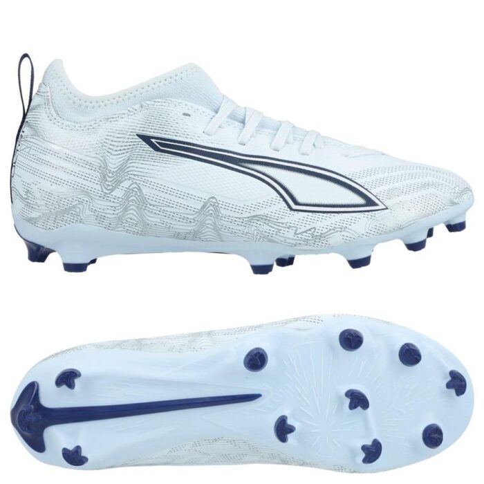 PUMA Ultra 6 Match FG/AG Dreamrush - Icy Blue/PUMA White/Blue Jewel Kids