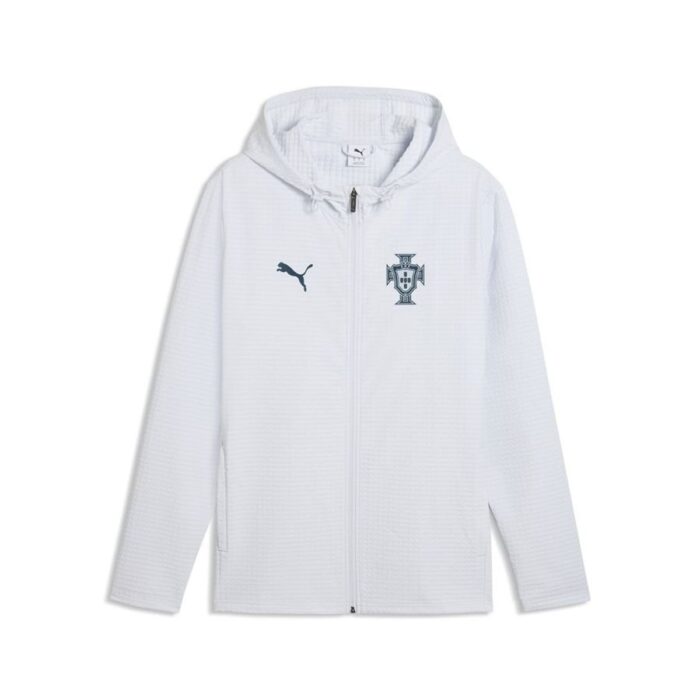 Portugal Training Jacket Softshell World Cup 2026 - Silver Mist/Ocean Tropic