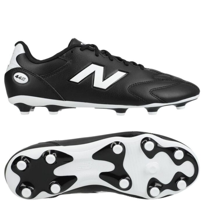New Balance 442 V3 Team FG Core - Core Black/White Kids