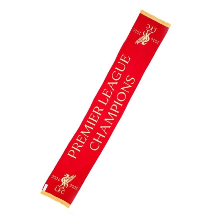 Liverpool Scarf Oversized Champions - Red/Gold