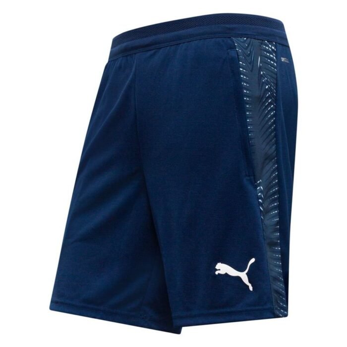 PUMA Training Shorts IndividualFINAL - Deep Blue/PUMA White/Icy Blue