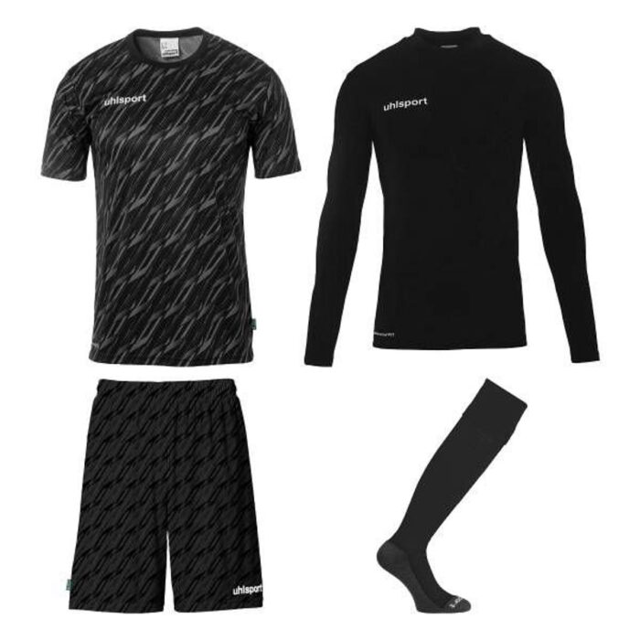 Uhlsport Goalkeepers Kit Progressive - Black