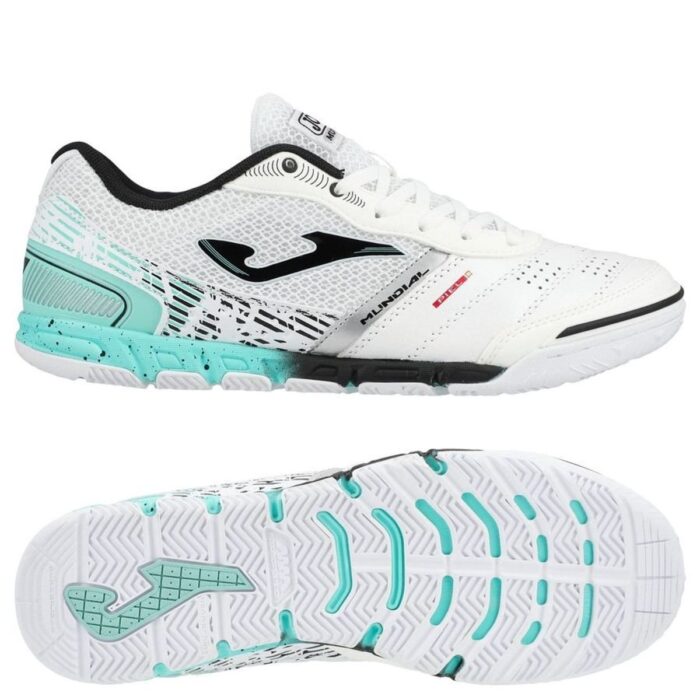 Joma Mundial IN - White/Turquoise