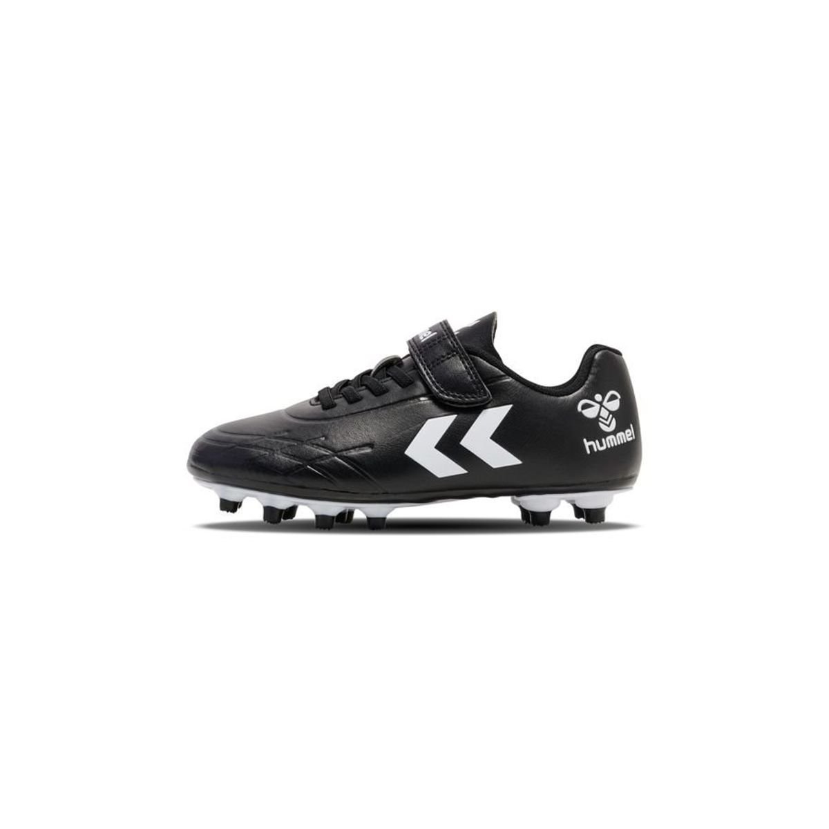Hummel Top Star Velcro FG - Black/Black Kids 1 Hummel Top Star Velcro FG - Black/Black Kids