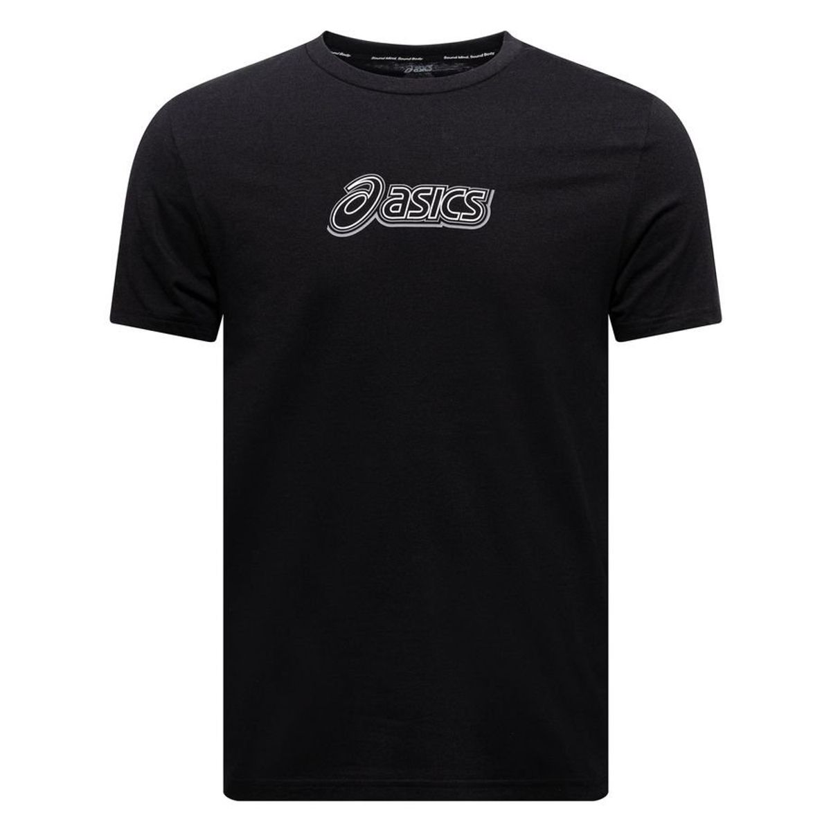 Asics T-Shirt Graphic - Black 1 Asics T-Shirt Graphic - Black