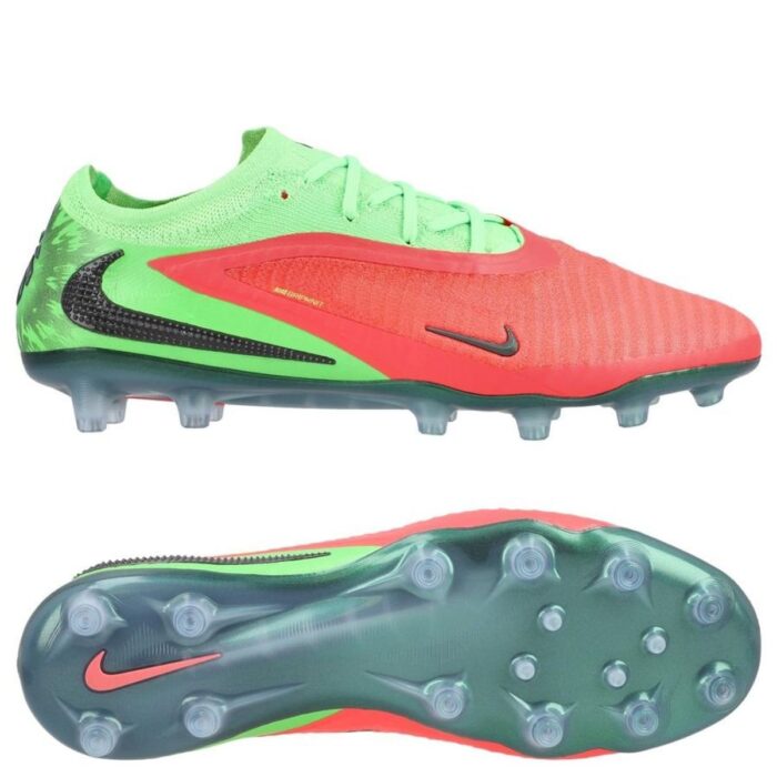Nike Phantom 6 Elite Low Cut AG-PRO Erling Haaland Personal Edition - Hot Punch/Black/Green Strike