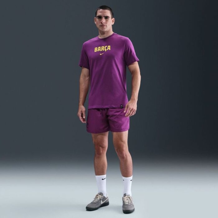 Barcelona T-Shirt Wordmark - Bright Grape