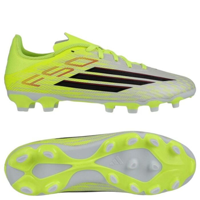 adidas F50 League MG Born For Goals - Solar Yellow/Core Black/Lucid Red Kids
