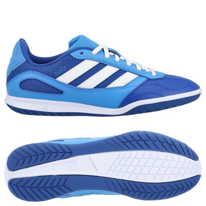 adidas Super Sala III IC - Lucid Blue/Footwear White Kids