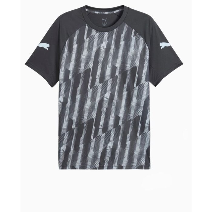 PUMA Training T-Shirt individualLIGA Graphic - Vapor Gray/Icy Blue