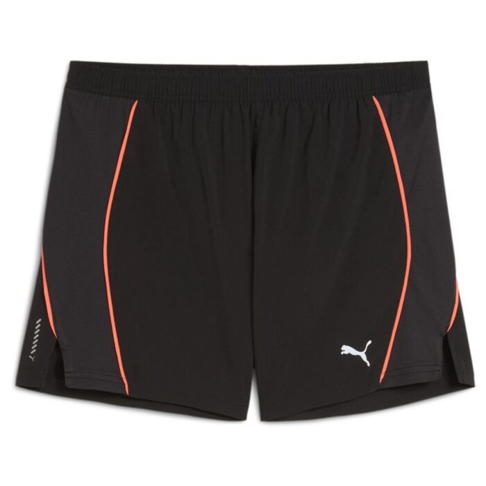 PUMA Running Shorts Run Velocity 5'' - PUMA Black/Glowing Red