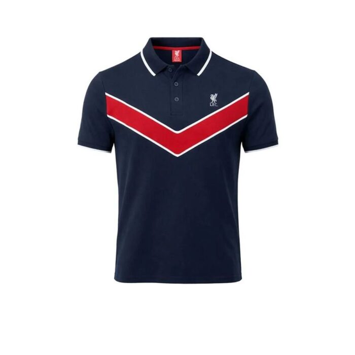 Liverpool Polo Chevron - Navy/Red/White
