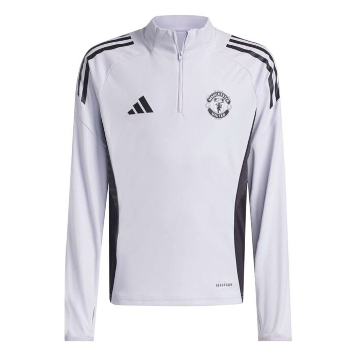 Manchester United Training Shirt Tiro 25 - Purple Tint/Aurora Black Kids