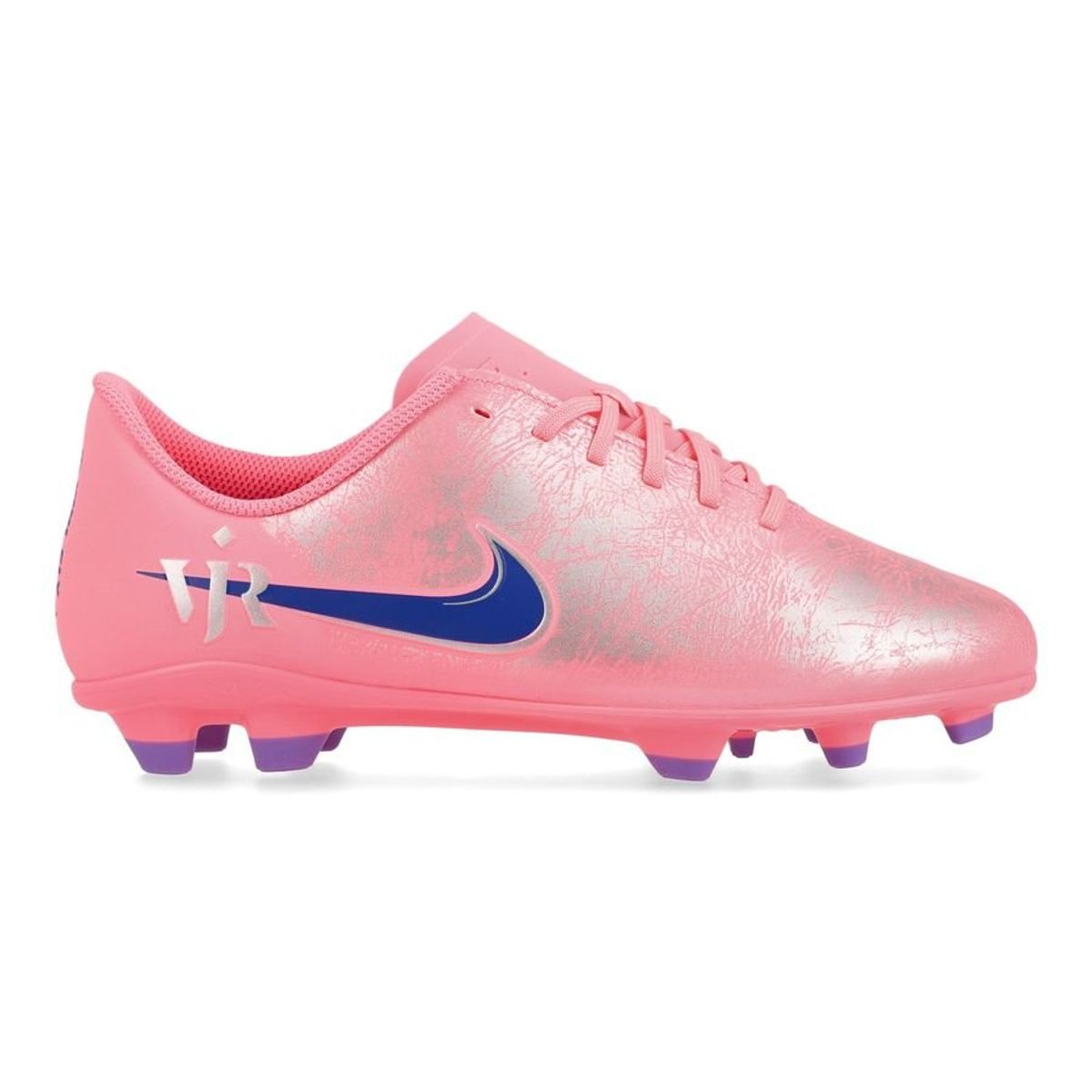 Nike Mercurial Vapor 16 Club MG Vini Jr. Personal Edition - Sunset Pulse/Old Royal Kids 2 Nike Mercurial Vapor 16 Club MG Vini Jr. Personal Edition - Sunset Pulse/Old Royal Kids - Image 2