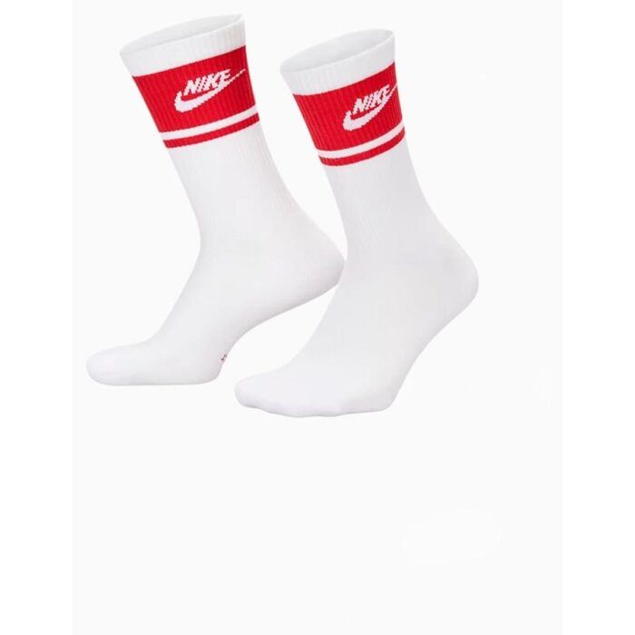Nike Socks Everyday Elevated 3-Pack - White/University Red